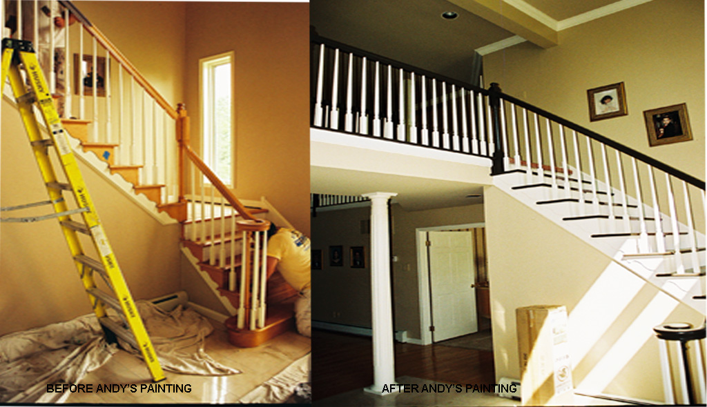 Painting in BEFORE & AFTERS
